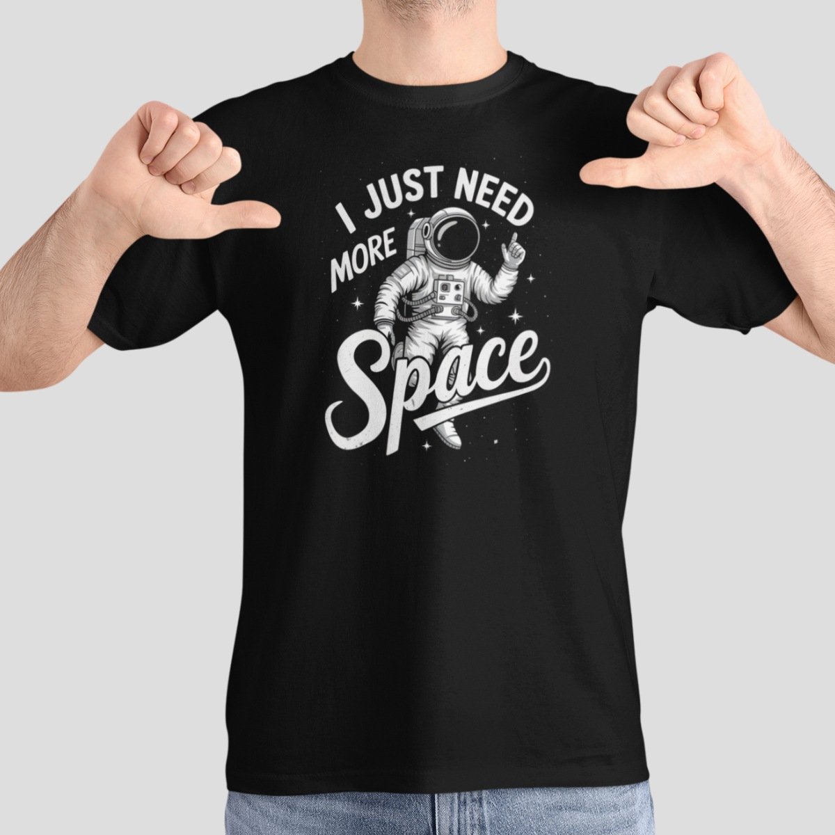T-shirt astronaute unisexe