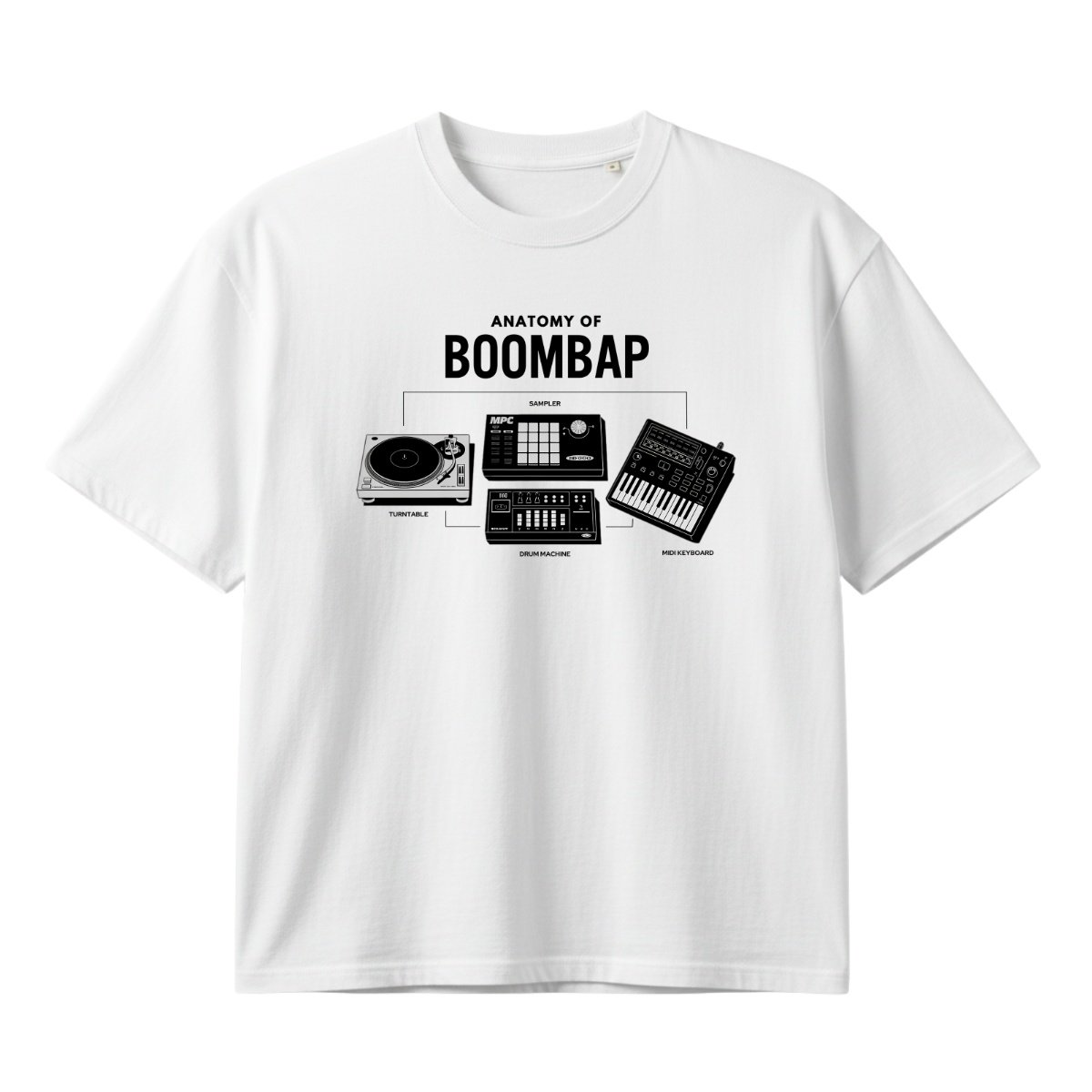 Anatomy Of Boombap - T-shirt oversize – Image 2