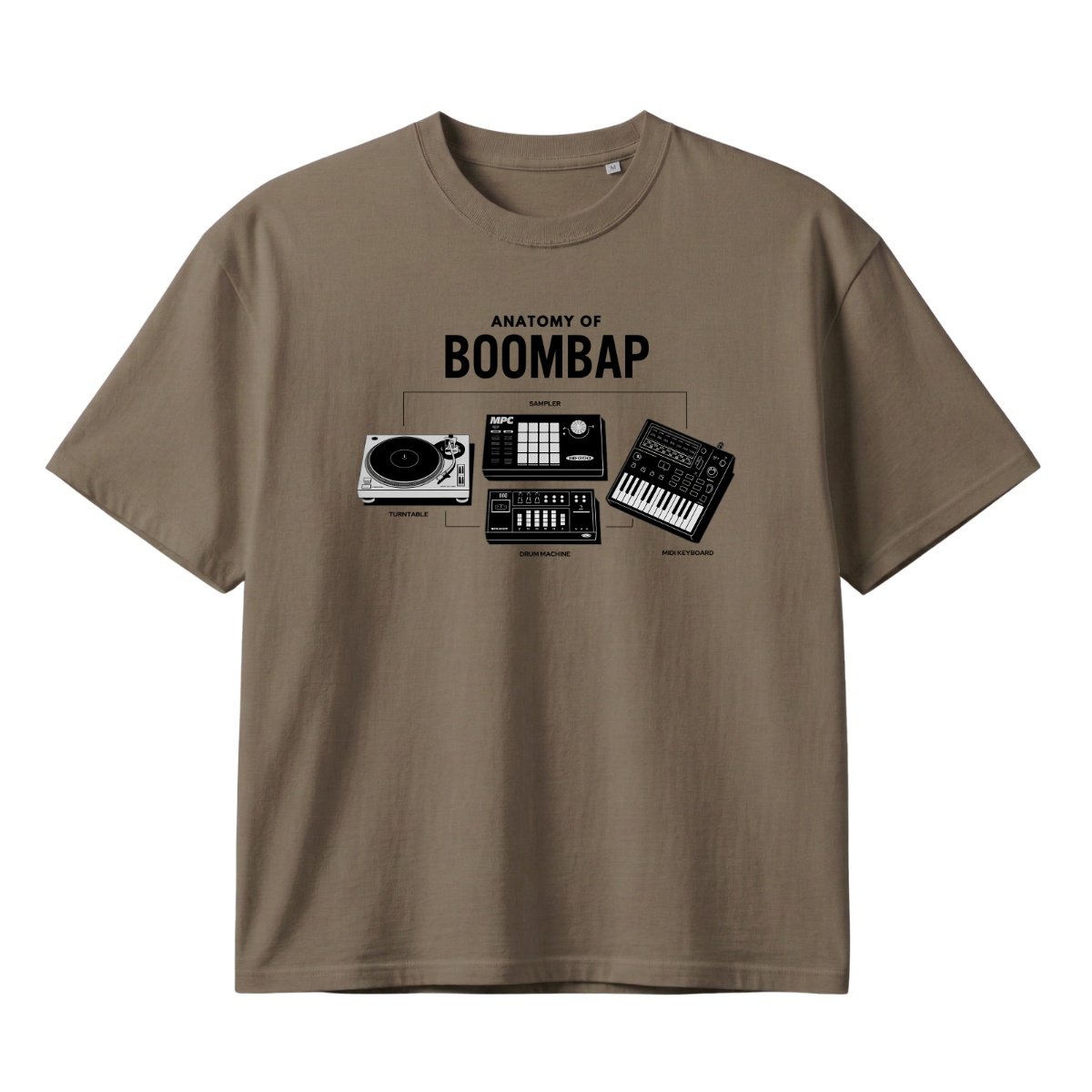 Anatomy Of Boombap - T-shirt oversize – Image 3