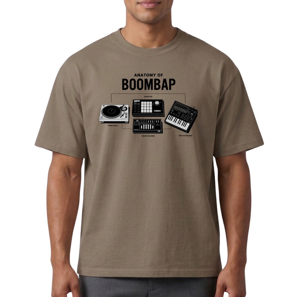 T-shirt oversize hip-hop