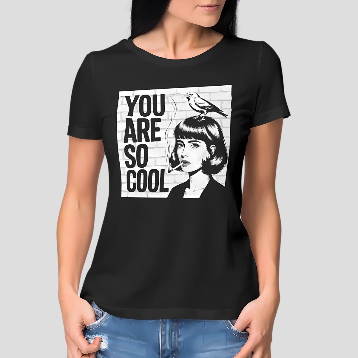 T-shirt femme style rétro