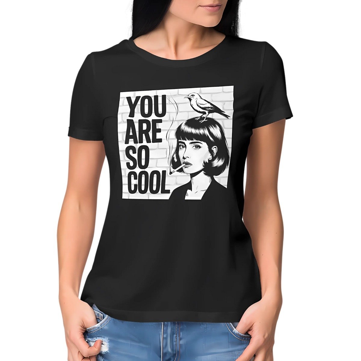 T-shirt femme style rétro