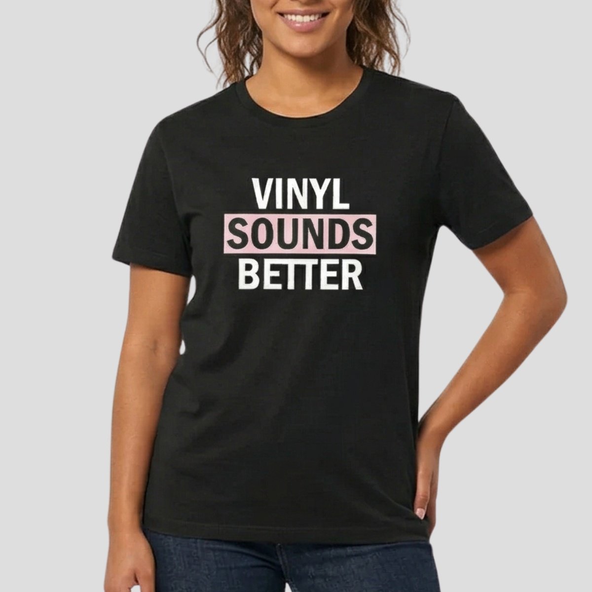 T-shirt vinyle unisexe