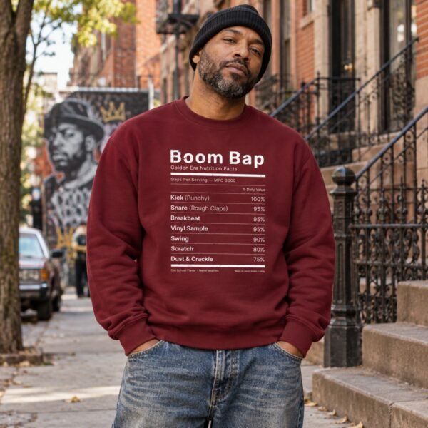 Sweat boom bap Groove Facts lifestyle