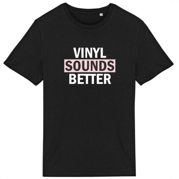 T-shirt vinyle unisexe