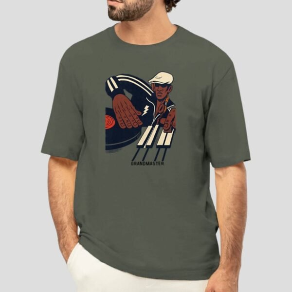 T-shirt DJ hip-hop oversize