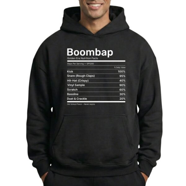 Hoodie boombap oversize
