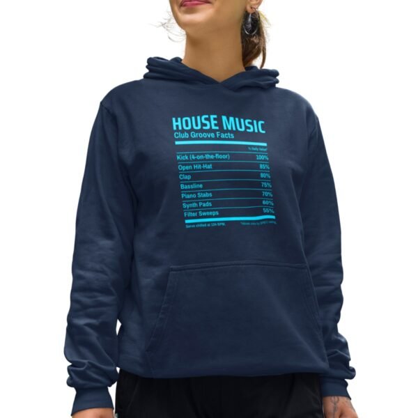 Hoodie House Music Unisexe studio