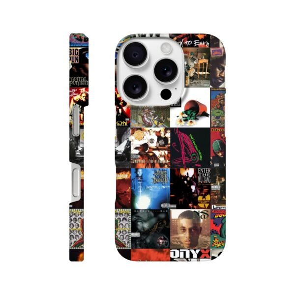 coque iPhone slim vinyles East Coast albums rap new york