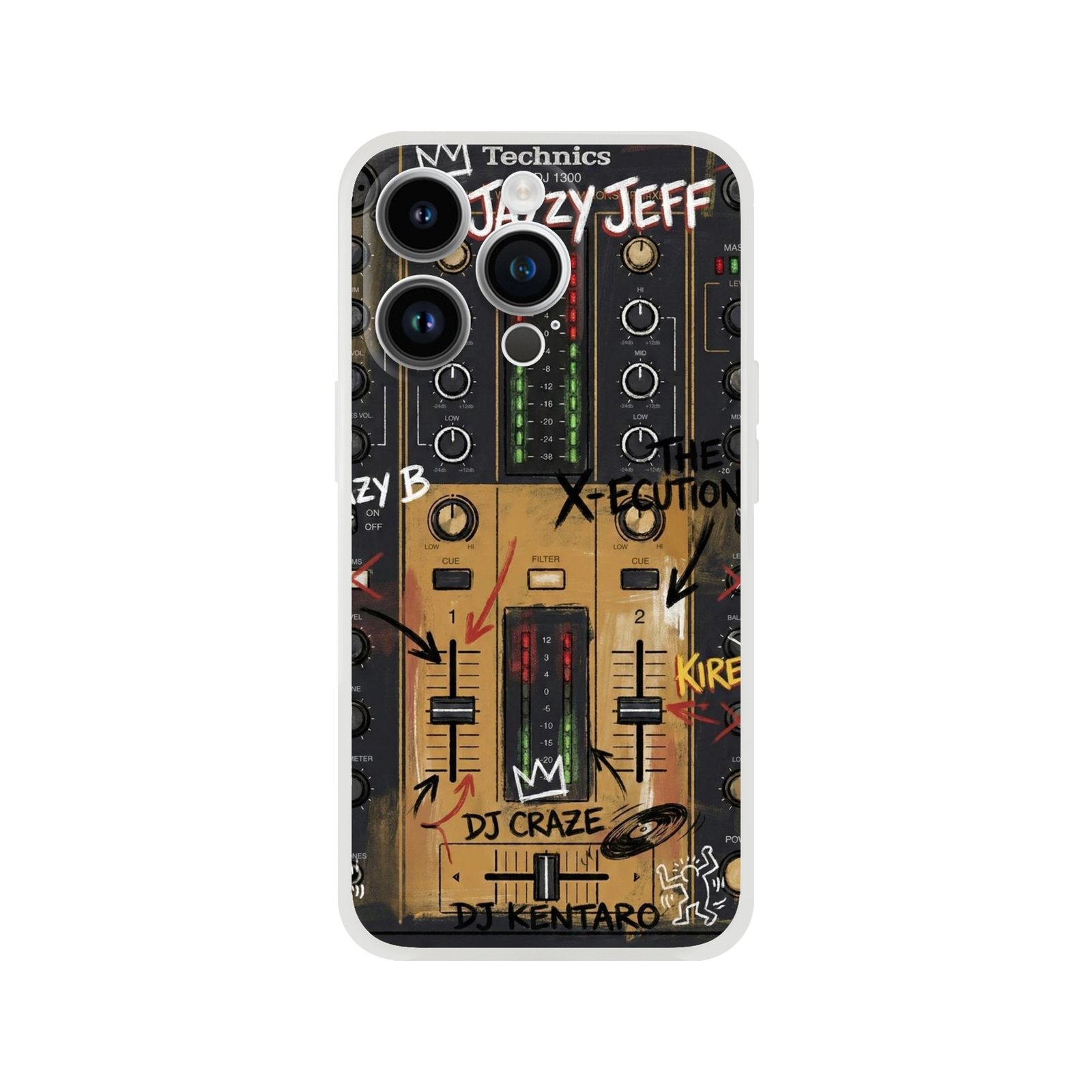 coque iphone dj design Analog Icons Mixer No.01 table de mixage artistique