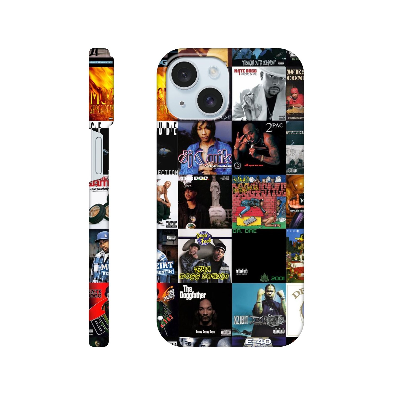 Coque iPhone vinyles West Coast slim