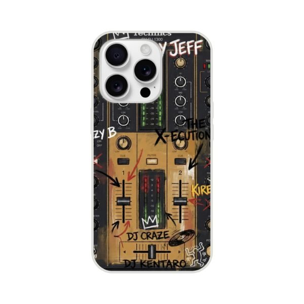 coque iphone dj design Analog Icons Mixer No.01 table de mixage artistique