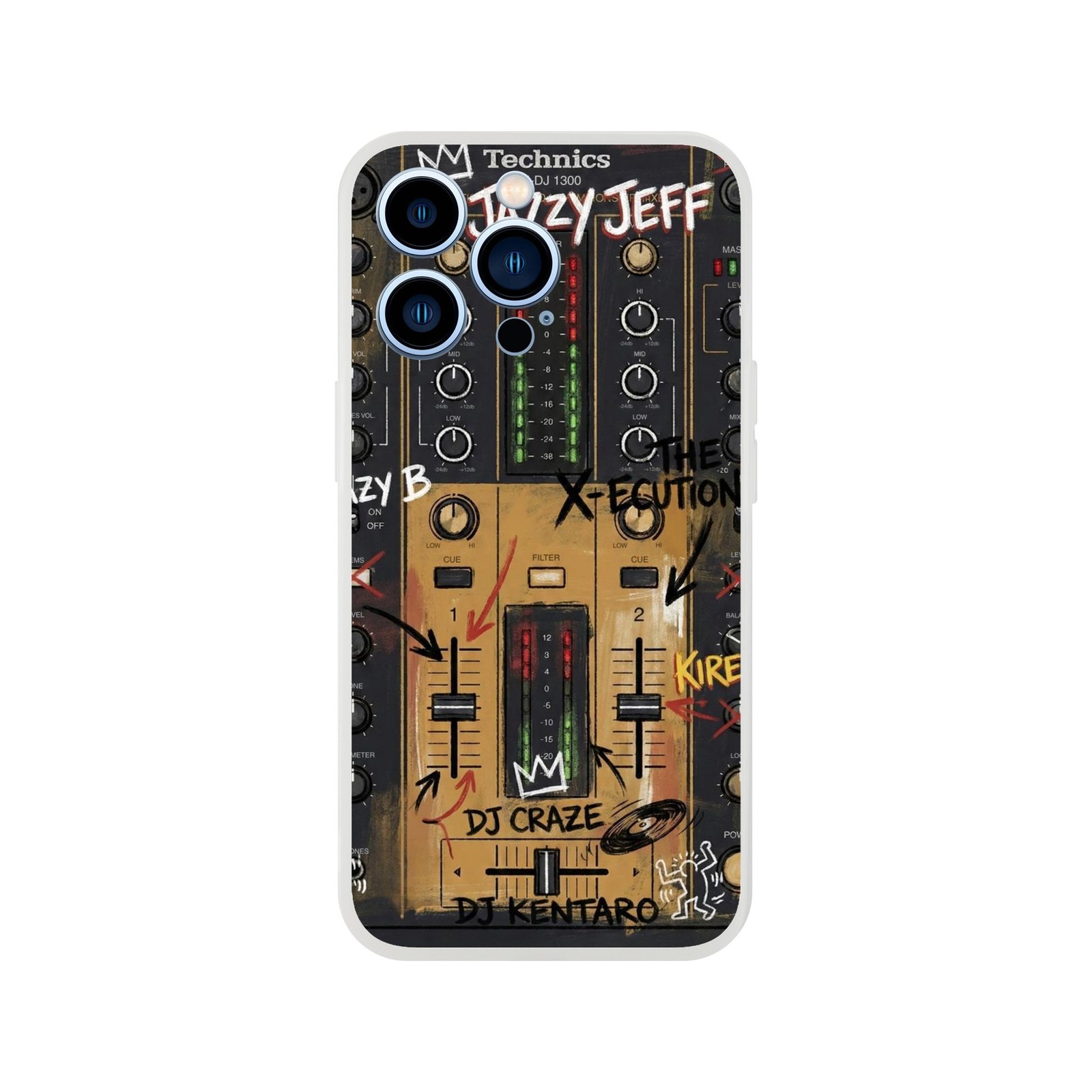 coque iphone dj design Analog Icons Mixer No.01 table de mixage artistique
