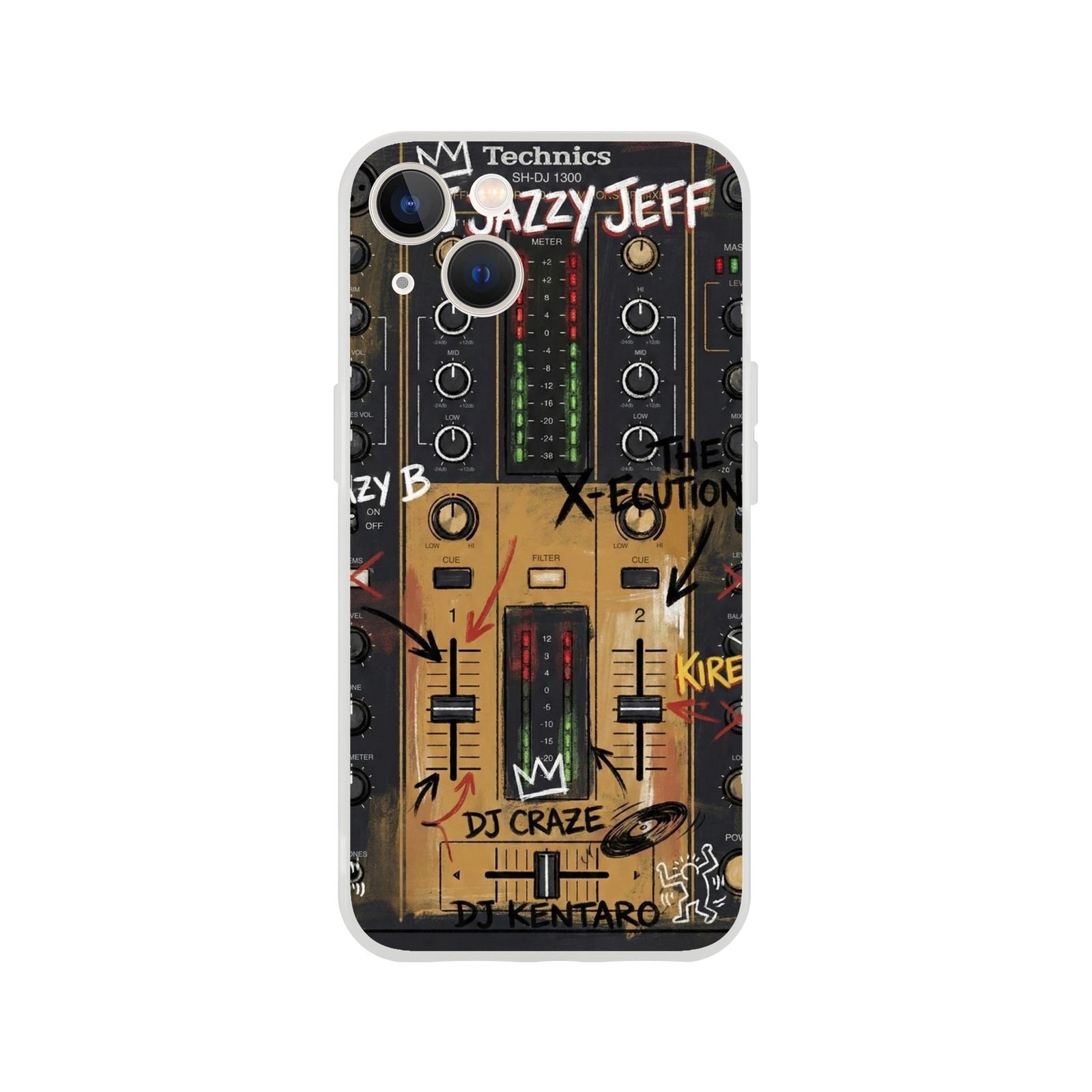 coque iphone dj design Analog Icons Mixer No.01 table de mixage artistique
