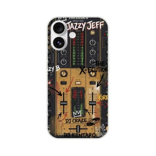 coque iphone dj design Analog Icons Mixer No.01 table de mixage artistique