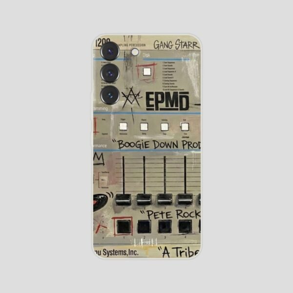 coque Samsung drum machine design Analog Icons Drum Machine No.01 version Flexi