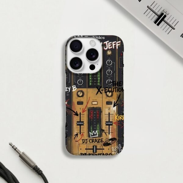 Coque téléphone DJ Analog Icons Wax & Wear