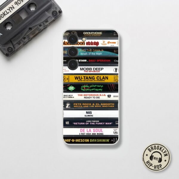 Coque téléphone Hip-Hop Spines K7 Wax & Wear