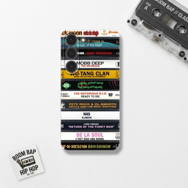 Coque téléphone Hip-Hop Spines K7 Wax & Wear