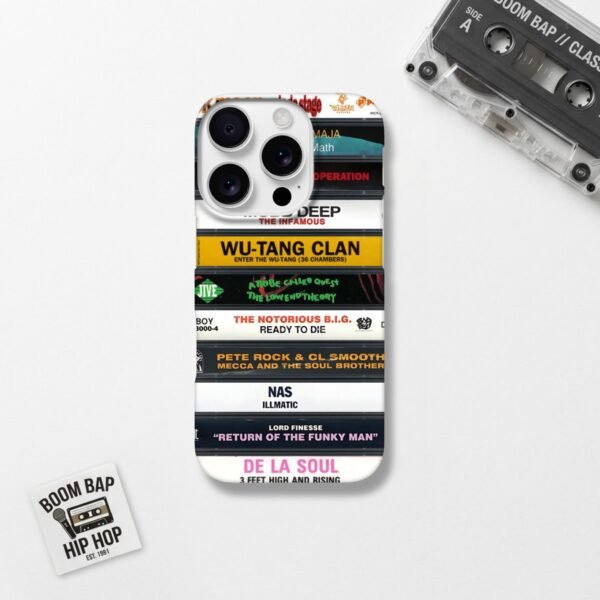 Coque téléphone Hip-Hop Spines K7 Wax & Wear