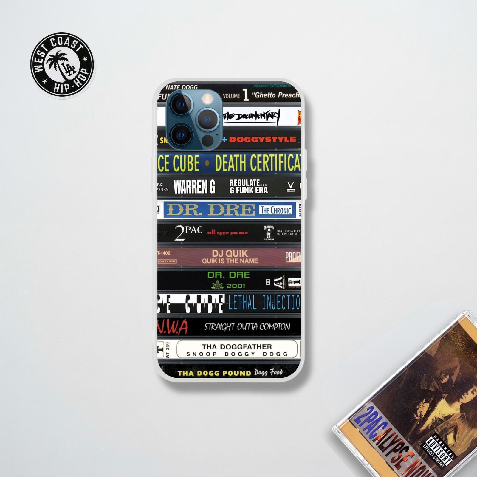 Coque téléphone Hip-Hop Spines K7 Wax & Wear