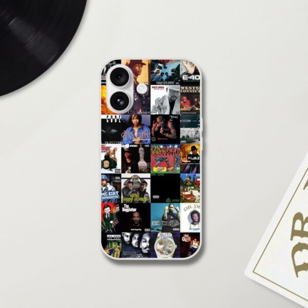 Coque téléphone Hip-Hop Vinyles Wax & Wear