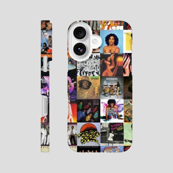 coque iPhone slim vinyles funk albums cultes groove