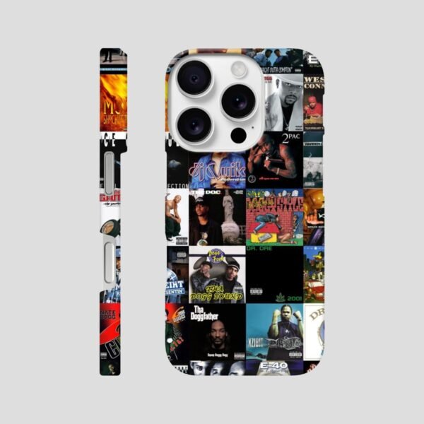 Coque iPhone vinyles West Coast slim