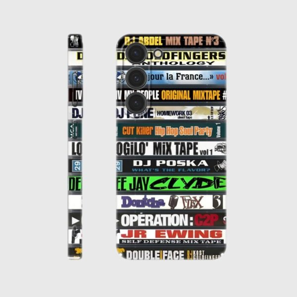 coque Samsung slim mixtapes hip-hop FR 90s