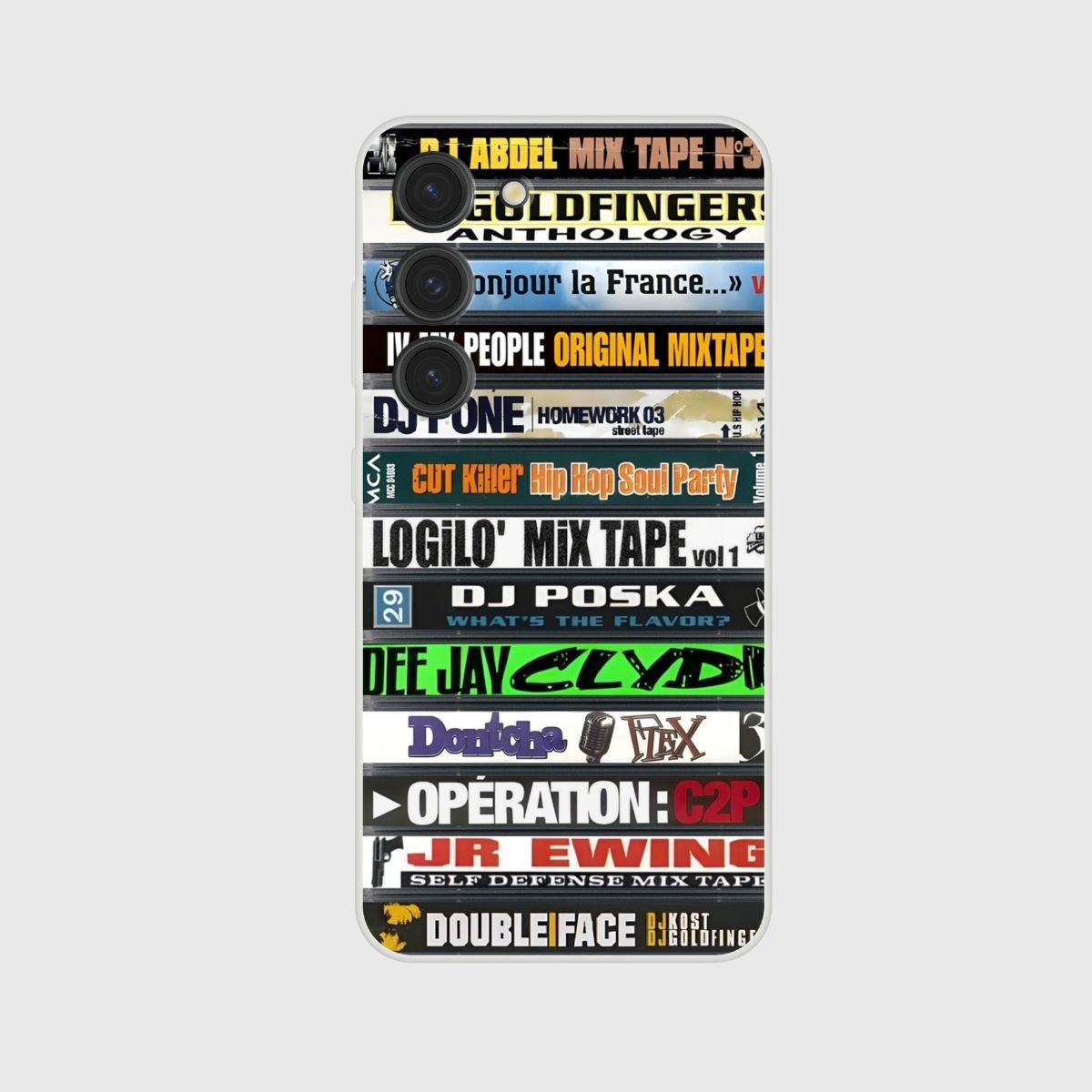coque Samsung flexi mixtapes hip-hop FR 90s