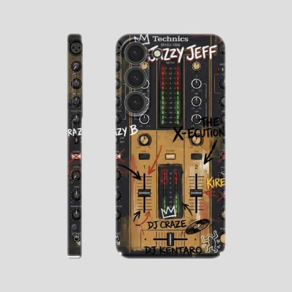 coque samsung table de mixage design Analog Icons Mixer No.01 version Slim