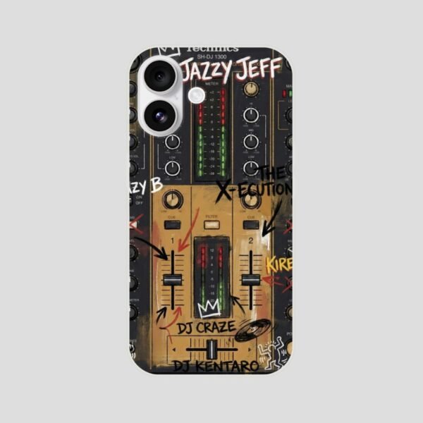 coque iPhone dj design