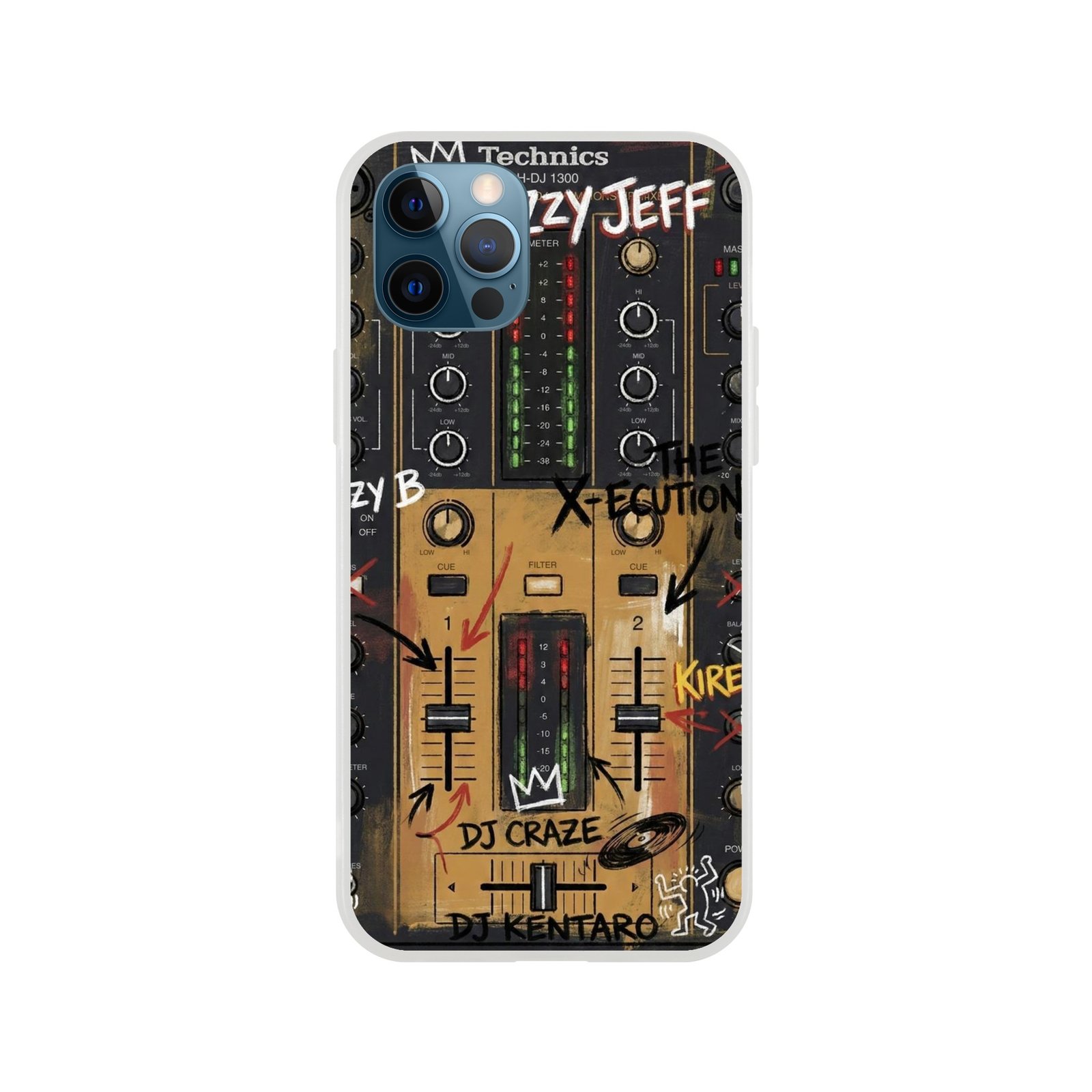 coque iphone dj design Analog Icons Mixer No.01 table de mixage artistique