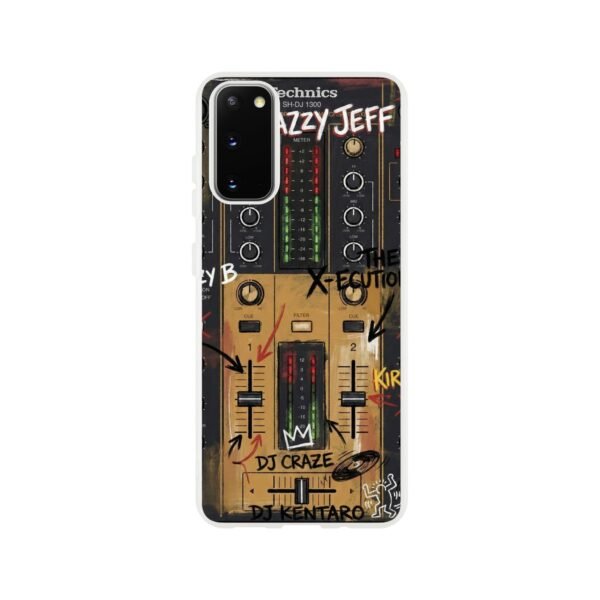 coque samsung dj design Analog Icons Mixer No.01 version Flexi