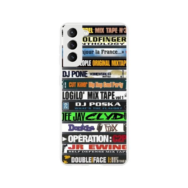 coque Samsung flexi mixtapes hip-hop FR 90s