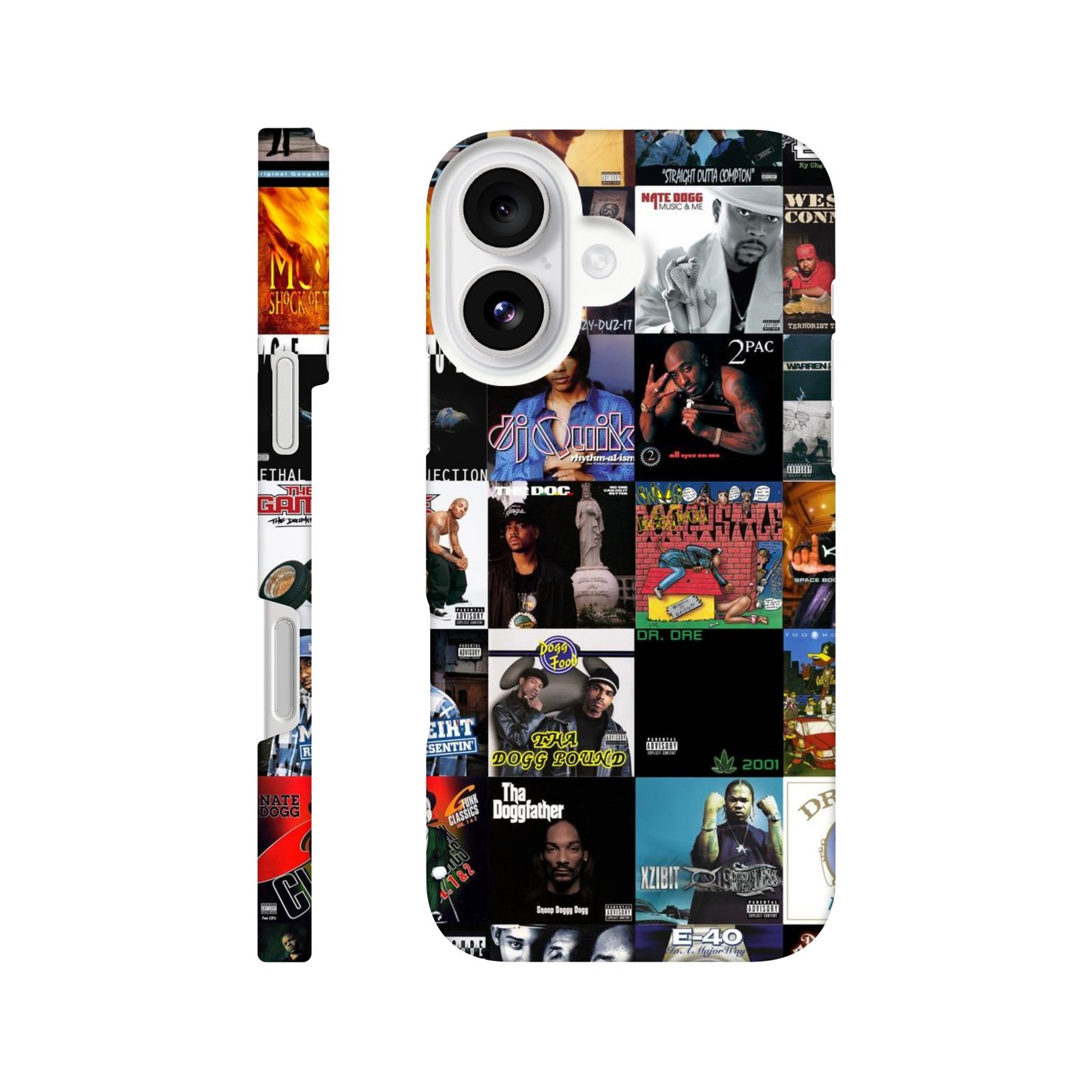 Coque iPhone vinyles West Coast slim