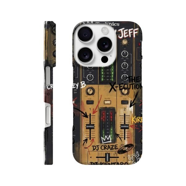 coque iphone table de mixage design Analog Icons Mixer No.01 version Slim