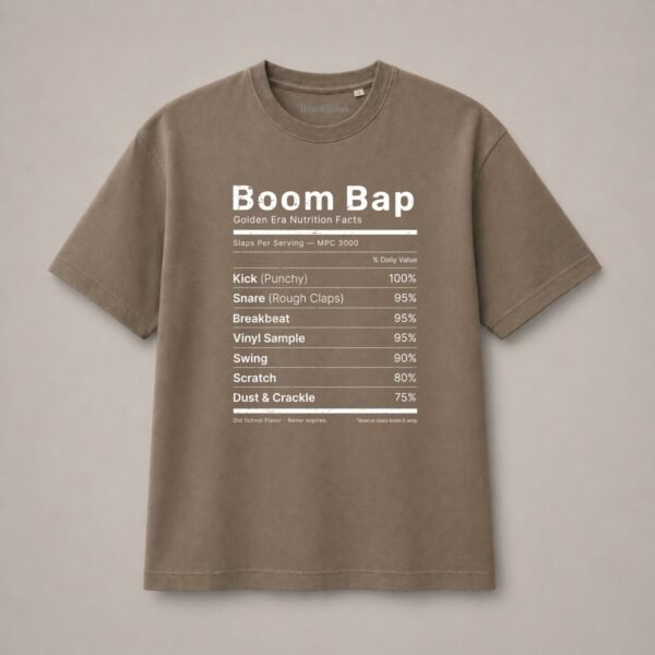 T-shirt Boom Bap oversize