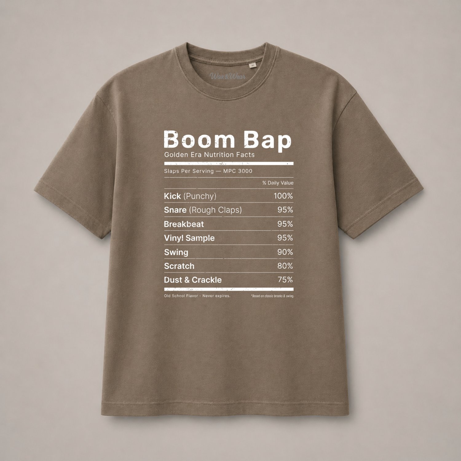T-shirt Boom Bap oversize