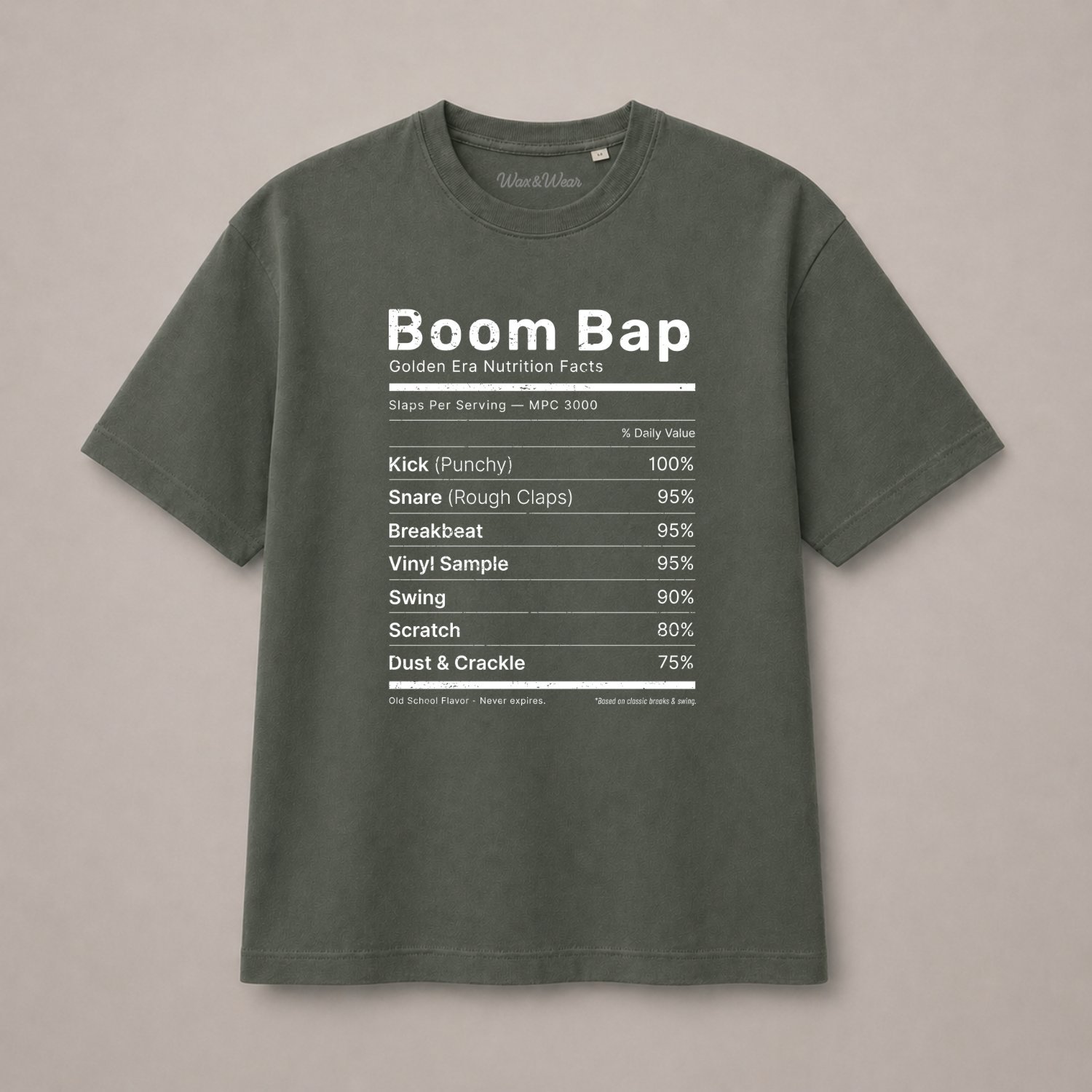 T-shirt Boom Bap oversize