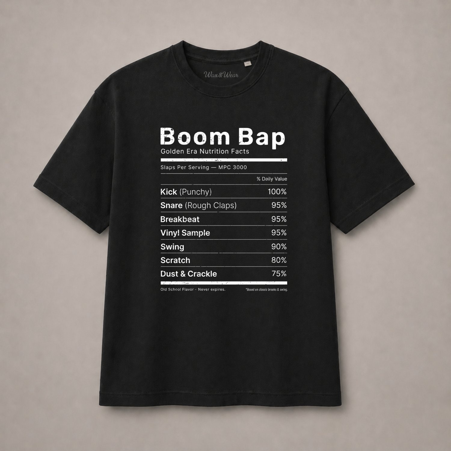 T-shirt Boom Bap oversize