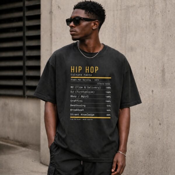 T-shirt hip-hop culture Groove Facts lifestyle
