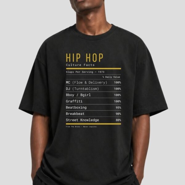 T-shirt hip-hop culture Groove Facts mockup studio