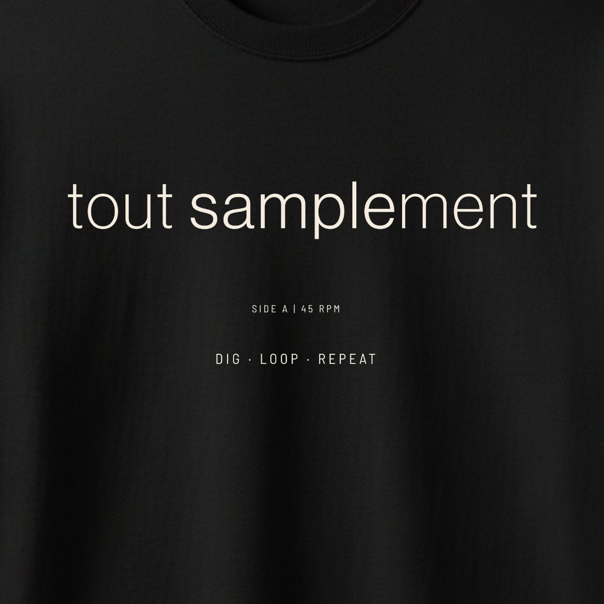 T-shirt oversize sampling - Tout Samplement – Image 3