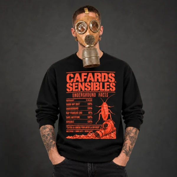 sweat cafards sensibles lifestyle